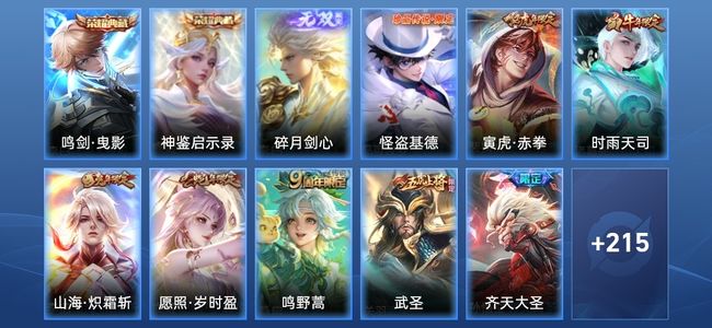王者荣耀V8 2典藏 20传说 64史诗 231皮肤 122英雄 非凡王者
