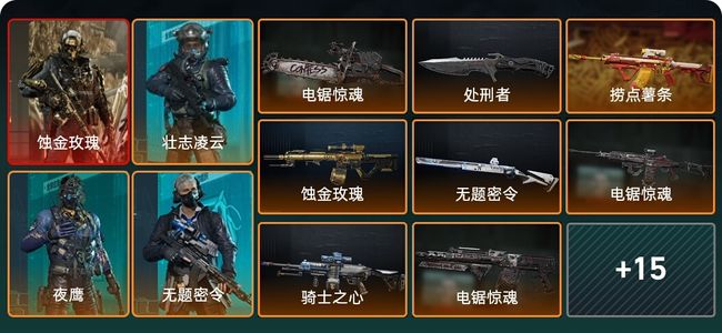 三角洲行动总资产141.8M 7干员外观 2近战 21传说枪械 烽火：钻石 战场：上等兵