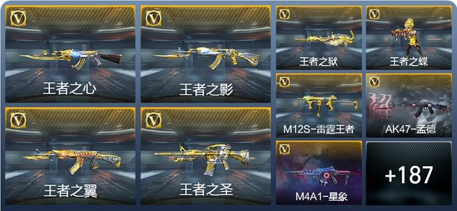 穿越火线：枪战王者V8 14王者武器 227英雄武器 9英雄角色 553万化 大师