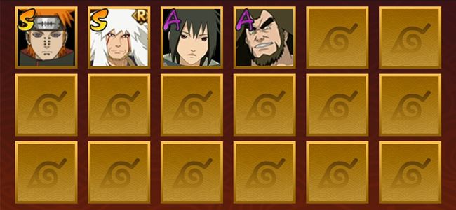 火影忍者V2 3S忍 5A忍 100忍 100W内战力 暗部