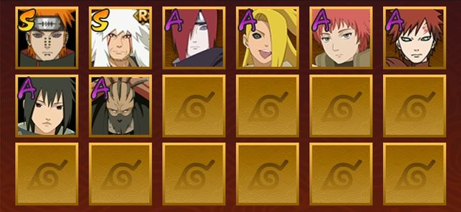 火影忍者V6 8S忍 14A忍 91忍 100W内战力 见习