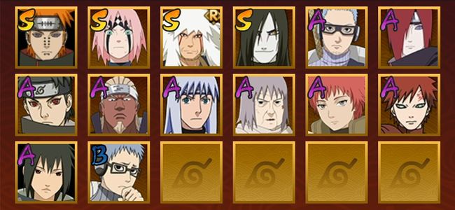 火影忍者V11 13S忍 29A忍 148忍 500W战力 上忍