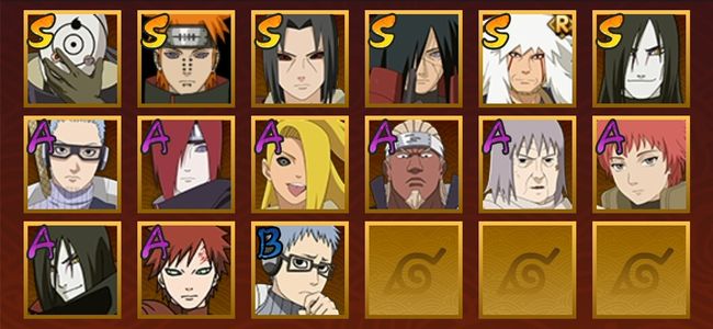 火影忍者V9 13S忍 29A忍 181忍 500W战力 上忍