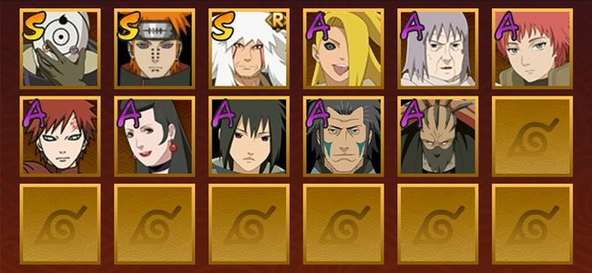 火影忍者V10 10S忍 26A忍 128忍 500W战力 上忍