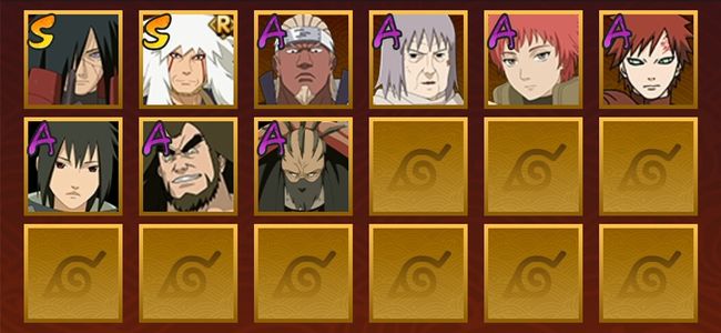 火影忍者V6 8S忍 21A忍 114忍 500W战力 暗部