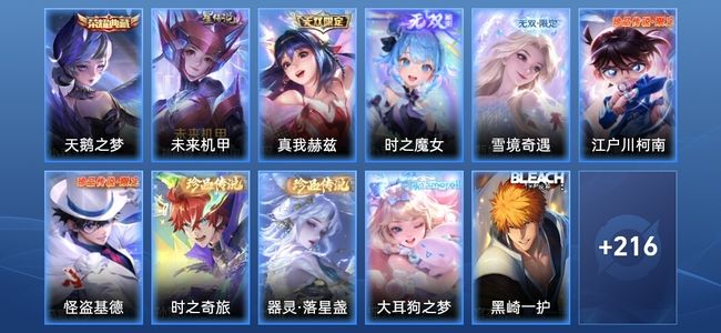 王者荣耀1典藏 26传说 264皮肤 倔强青铜I