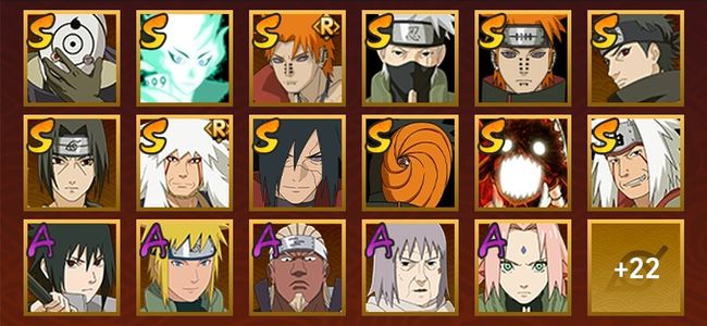 火影忍者V11 15S忍 37A忍 147忍 1000W战力 上忍