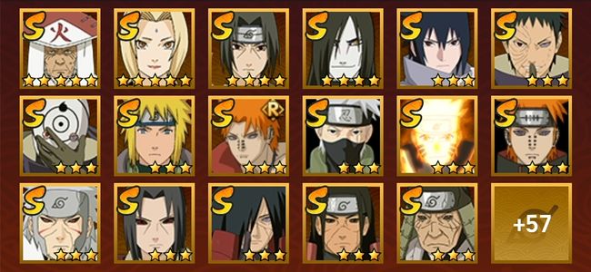 火影忍者V10 28S忍 46A忍 218忍 4081S碎片 20通灵 1000W战力 前100名 暗部