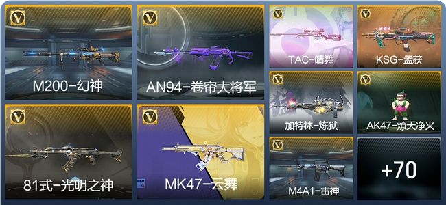 穿越火线：枪战王者V2 151英雄武器 新锐