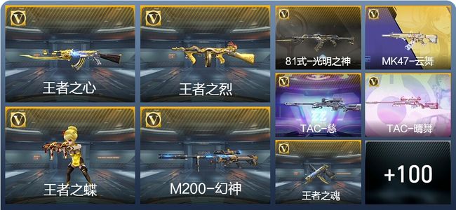 穿越火线:枪战王者V3 220英雄武器 新锐