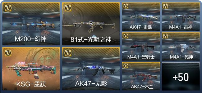 穿越火线：枪战王者V1 133英雄武器 新锐