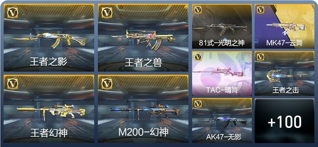 穿越火线：枪战王者V6 192英雄武器 新锐