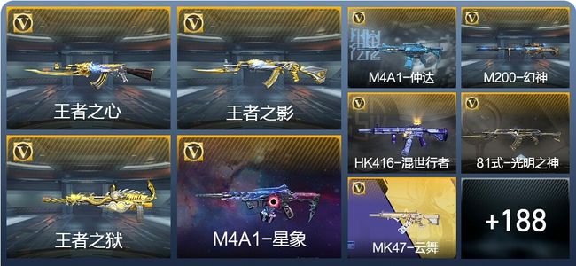 穿越火线：枪战王者V5 336英雄武器 新锐