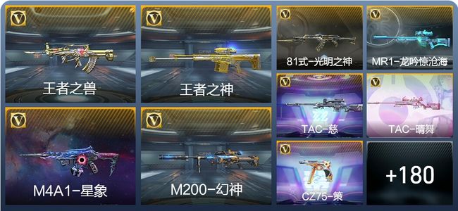 穿越火线：枪战王者V7 319英雄武器 新锐