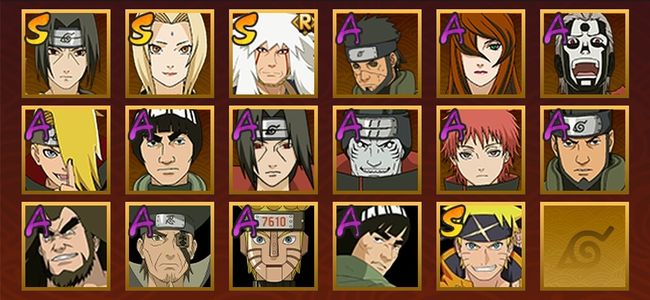 火影忍者V8 4S忍 15A忍 19忍 800W战力 见习