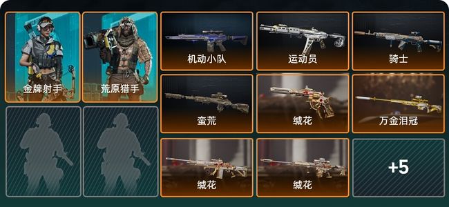 三角洲行动总资产16M 2干员外观 16传说枪械 铂金