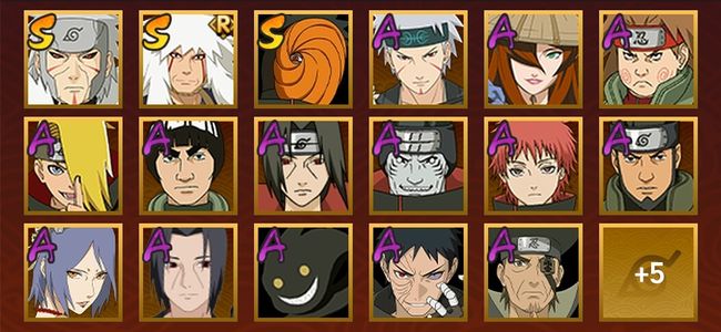 火影忍者V12 6S忍 19A忍 25忍 400W战力