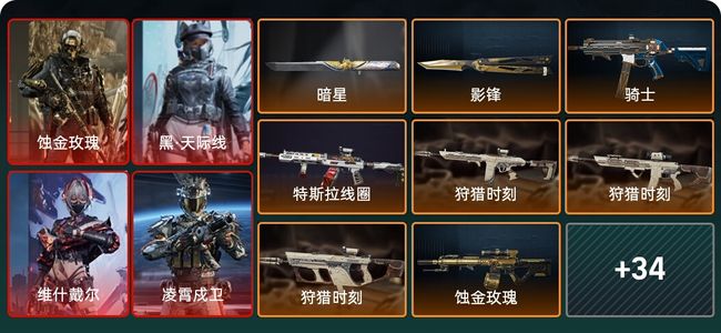 三角洲行动总资产66M 8干员外观 2传说近战 41传说枪械 黄金