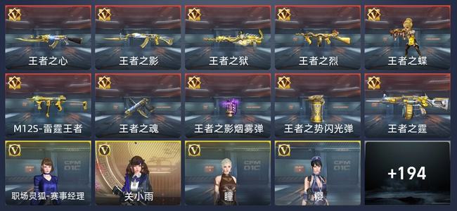 穿越火线：枪战王者V5 315英雄武器 新锐