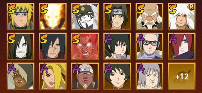 火影忍者V10 10S忍 25A忍 35忍 15通灵 600W战力 见习