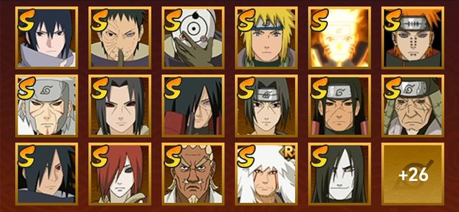 火影忍者V10 21S忍 31A忍 52忍 17通灵 600W战力 见习