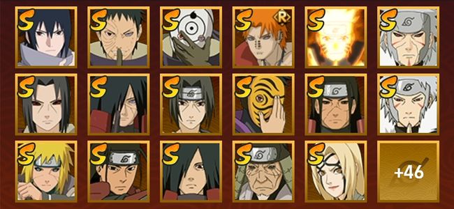 火影忍者V12 39S忍 45A忍 84忍 21通灵 1000W战力 见习