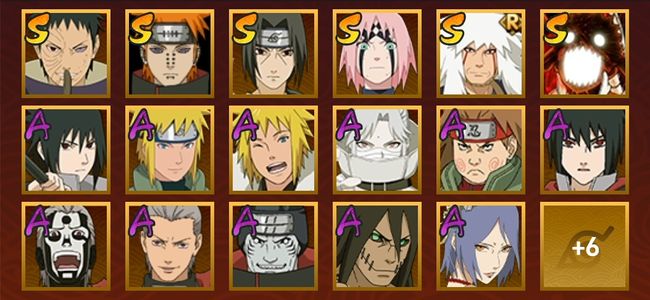 火影忍者V10 7S忍 20A忍 27忍 13通灵 200W战力 见习