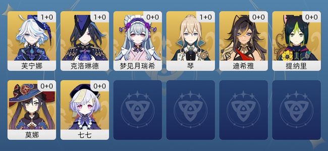 原神14黄 11角色黄 3武器黄 8五星角色 3五星武器 女主 55级