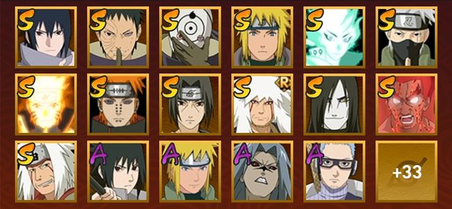 火影忍者V8 14S忍 36A忍 50忍 20通灵 800W战力 见习