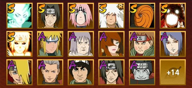 火影忍者V11 8S忍 23A忍 31忍 18通灵 700W战力 见习