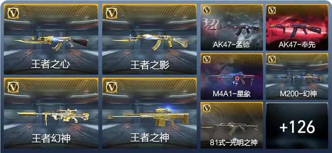 穿越火线：枪战王者V7 246英雄武器 新锐