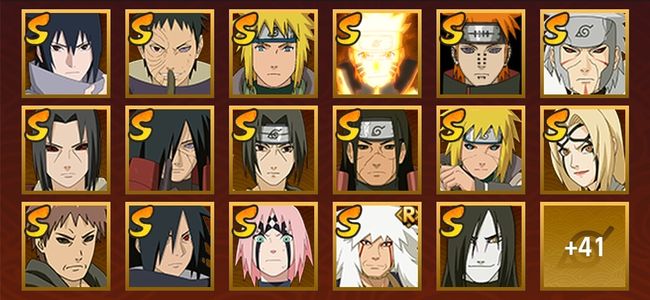 火影忍者V10 21S忍 39A忍 60忍 100W内战力