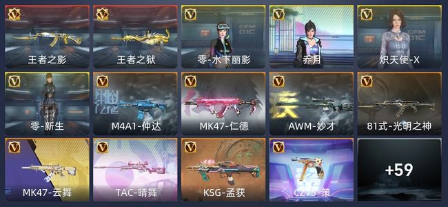 穿越火线：枪战王者V7 101英雄武器 新锐