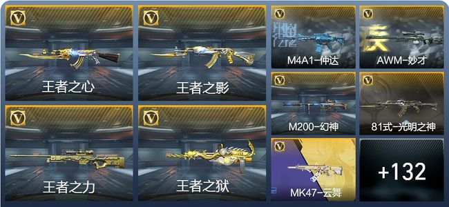 穿越火线：枪战王者V6 284英雄武器 新锐