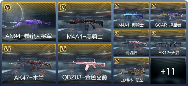 穿越火线：枪战王者V1 44英雄武器 新锐