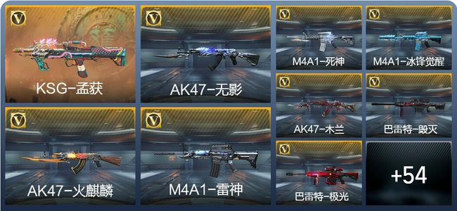 穿越火线：枪战王者V2 125英雄武器 新锐