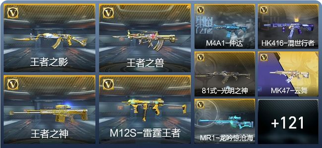 穿越火线：枪战王者V6 203英雄武器 新锐