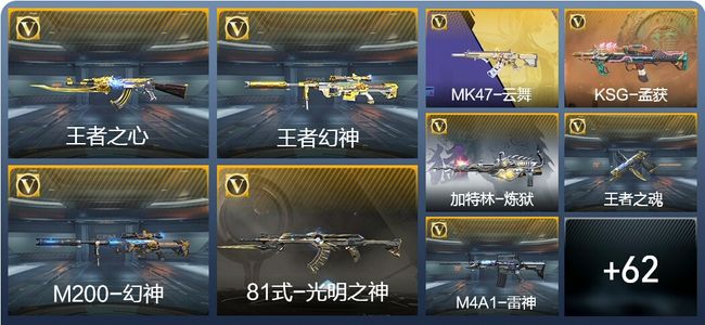 穿越火线：枪战王者V5 125英雄武器 新锐