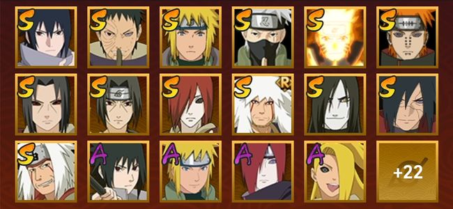 火影忍者15S忍 33A忍 48忍 100W内战力 见习