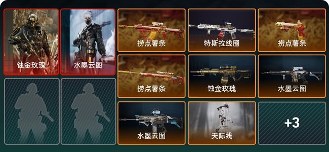 三角洲行动总资产12M 2干员外观 16传说枪械 黄金