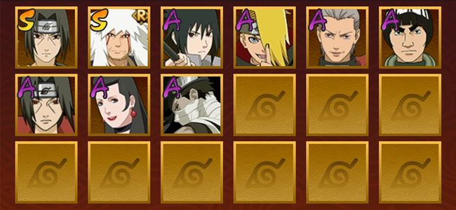 火影忍者V4 3S忍 8A忍 11忍 300W战力 见习