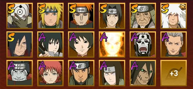 火影忍者V6 6S忍 14A忍 20忍 300W战力 见习