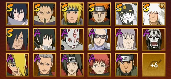 火影忍者V9 8S忍 19A忍 27忍 500W战力 见习