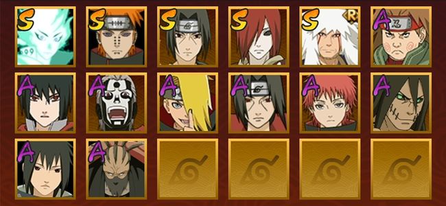 火影忍者V6 5S忍 14A忍 19忍 100W内战力 见习