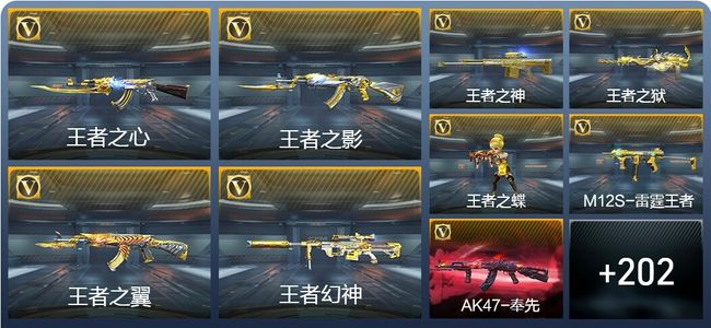 穿越火线：枪战王者V7 399英雄武器 新锐