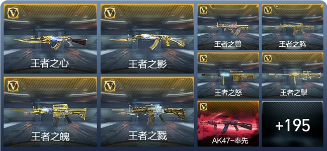 穿越火线：枪战王者V8 310英雄武器 新锐