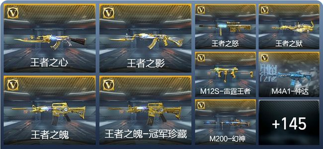 穿越火线：枪战王者V7 261英雄武器 新锐