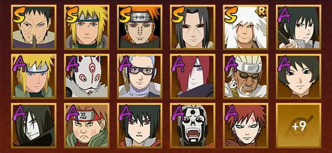 火影忍者V5 6S忍 20A忍 26忍 100W内战力 见习