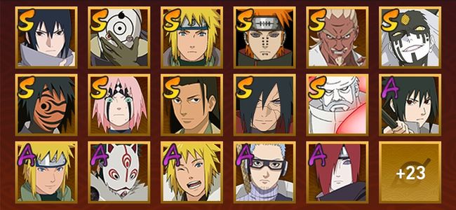 火影忍者V10 11S忍 29A忍 40忍 100W内战力 见习