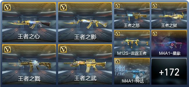 穿越火线：枪战王者V8 260英雄武器 新锐